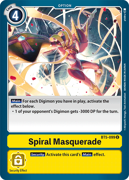 Spiral Masquerade [BT5-099] [Battle of Omni] | Cracking-Singles