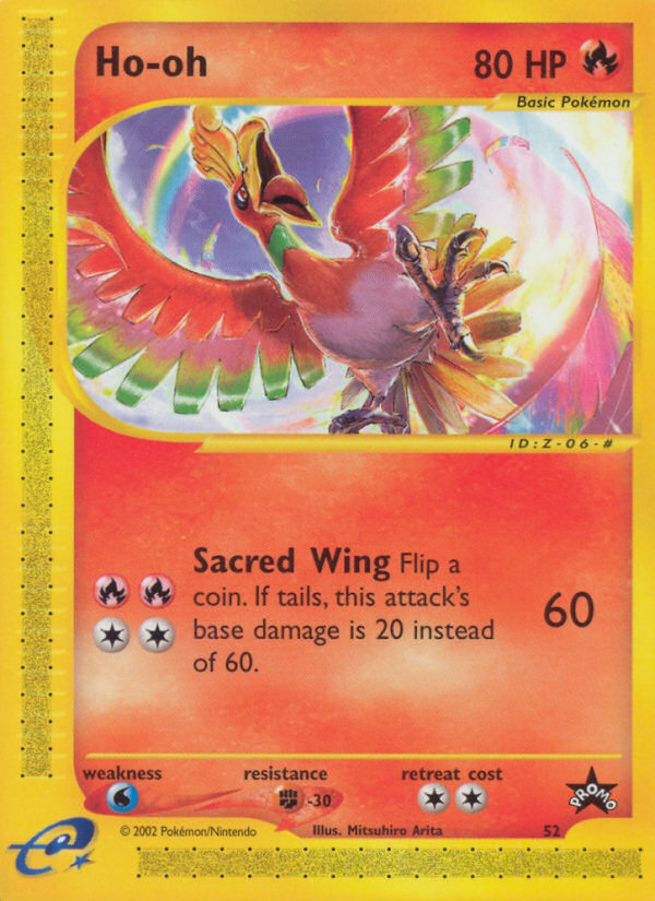 Ho-oh (52) [Wizards of the Coast: Black Star Promos] | Cracking-Singles