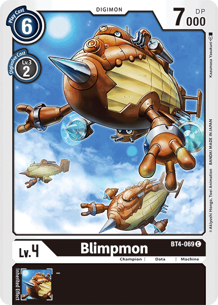 Blimpmon [BT4-069] [Great Legend] | Cracking-Singles