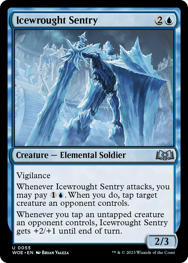 Icewrought Sentry [Wilds of Eldraine] | Cracking-Singles