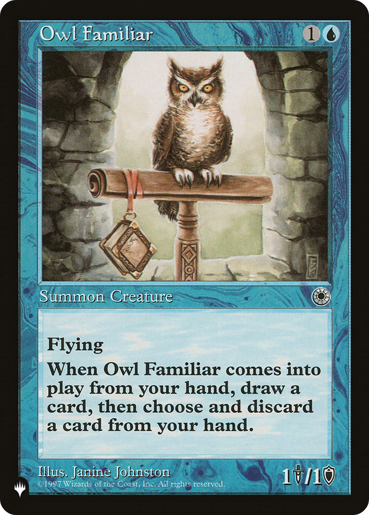 Owl Familiar [The List] | Cracking-Singles