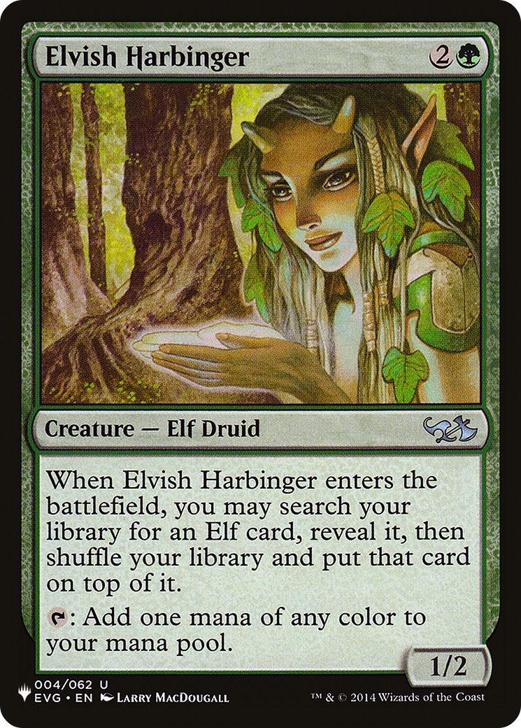 Elvish Harbinger [The List] | Cracking-Singles