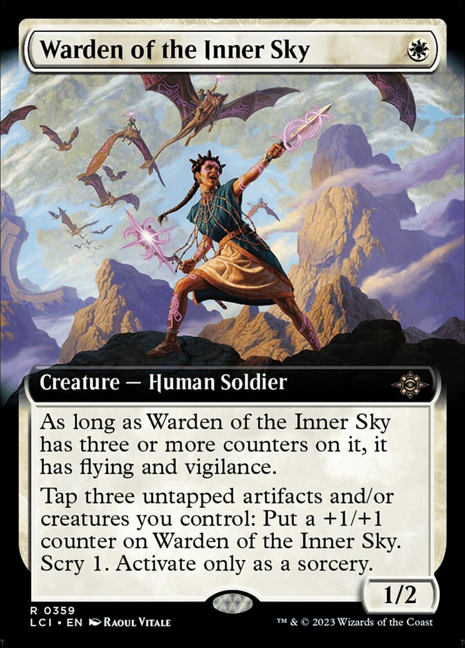 Warden of the Inner Sky (Extended Art) [The Lost Caverns of Ixalan] | Cracking-Singles