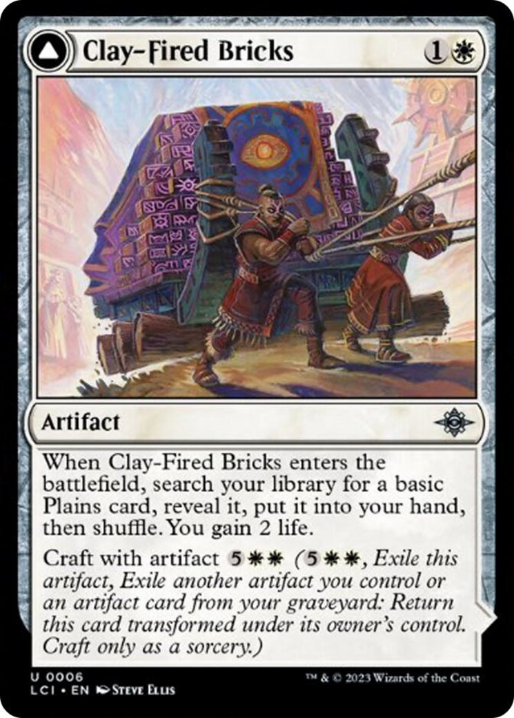 Clay-Fired Bricks // Cosmium Kiln [The Lost Caverns of Ixalan] | Cracking-Singles