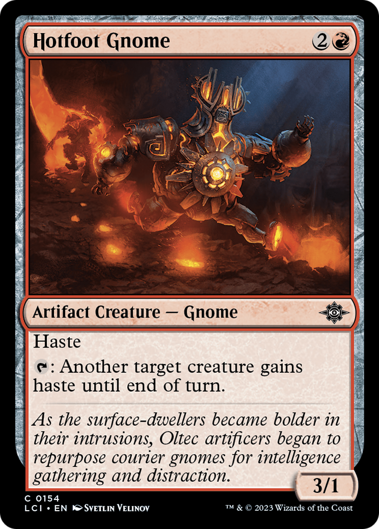 Hotfoot Gnome [The Lost Caverns of Ixalan] | Cracking-Singles