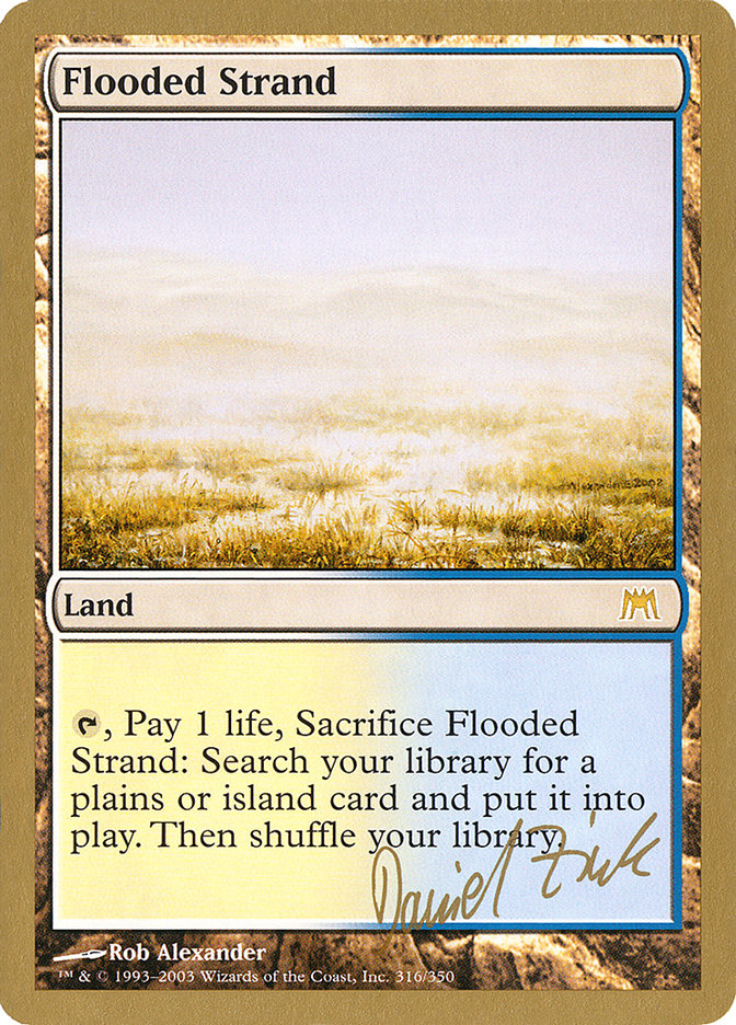 Flooded Strand (Daniel Zink) [World Championship Decks 2003] | Cracking-Singles