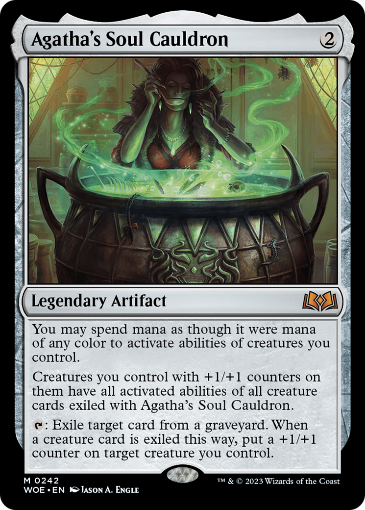 Agatha's Soul Cauldron [Wilds of Eldraine] | Cracking-Singles