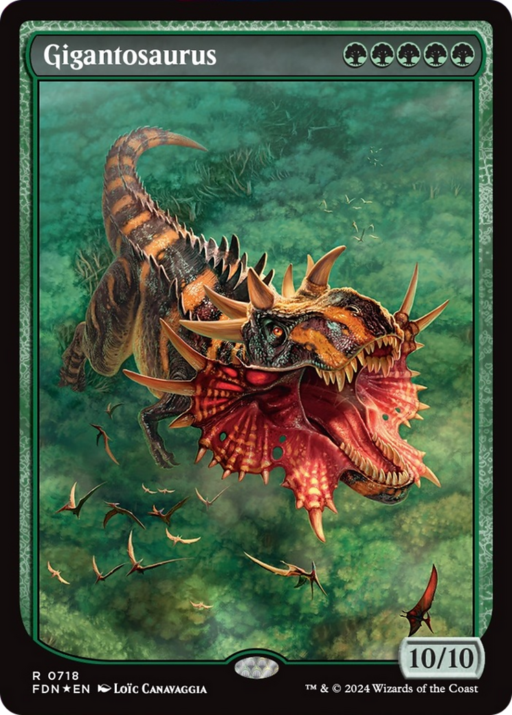 Gigantosaurus (Full Art) [Foundations] | Cracking-Singles