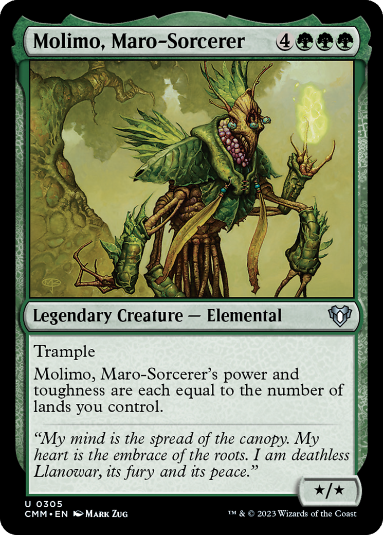 Molimo, Maro-Sorcerer [Commander Masters] | Cracking-Singles