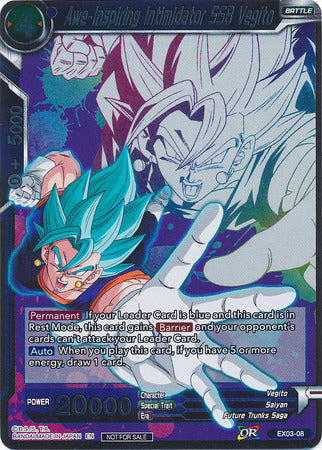 Awe-Inspiring Intimidator SSB Vegito (Event Pack 4) (EX03-08) [Promotion Cards] | Cracking-Singles