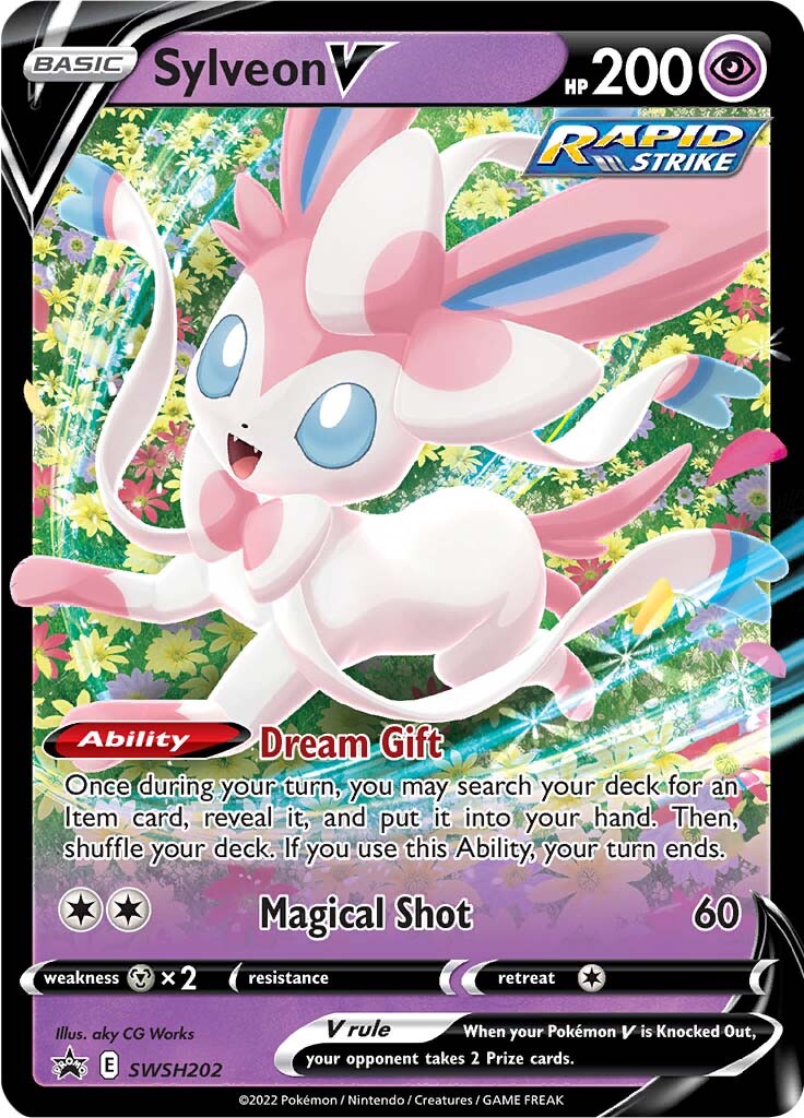 Sylveon V (SWSH202) [Sword & Shield: Black Star Promos] | Cracking-Singles