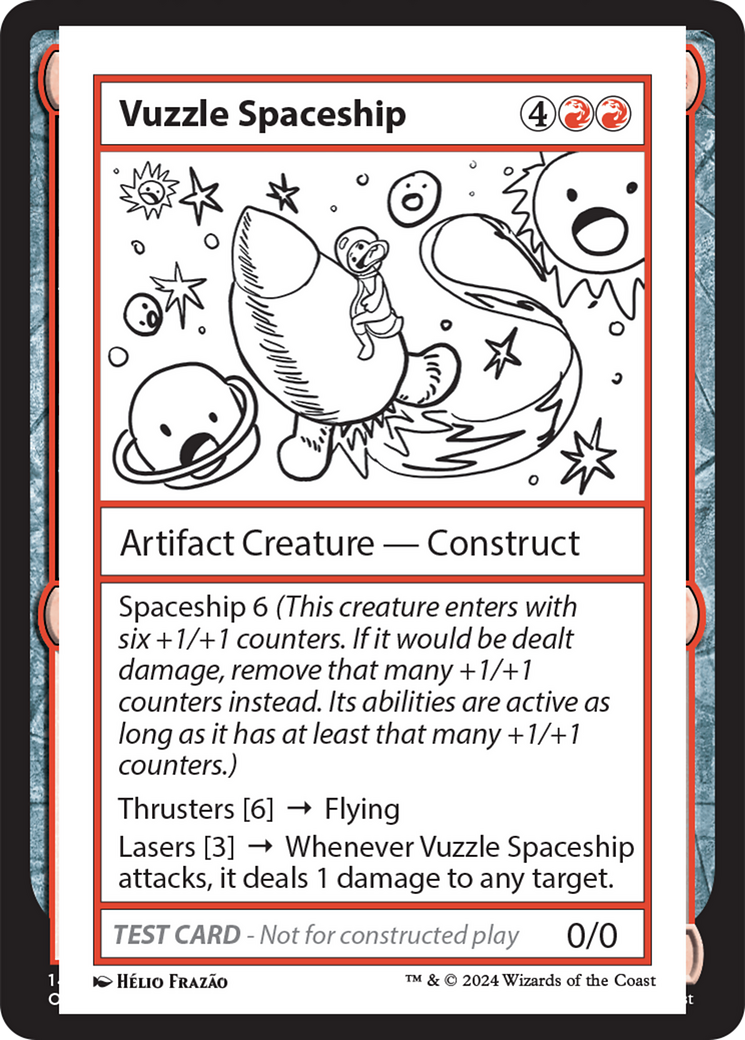 Vuzzle Spaceship [Mystery Booster 2 Playtest Cards] | Cracking-Singles