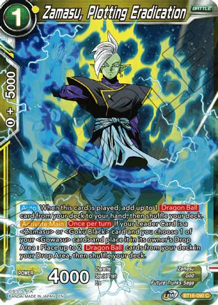 Zamasu, Plotting Eradication (BT16-090) [Realm of the Gods] | Cracking-Singles