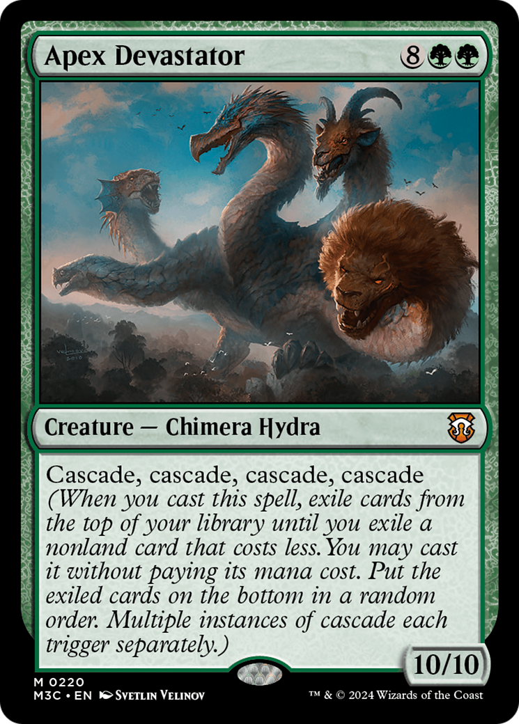 Apex Devastator (Ripple Foil) [Modern Horizons 3 Commander] | Cracking-Singles