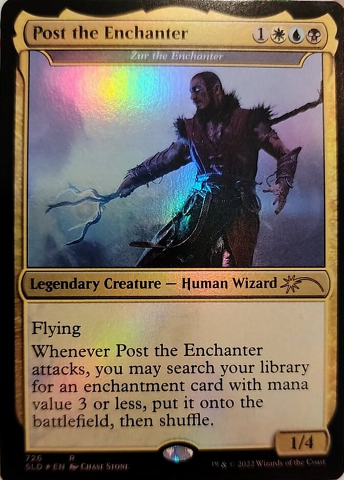 Zur the Enchanter - Post the Enchanter [Secret Lair Drop Promos] | Cracking-Singles