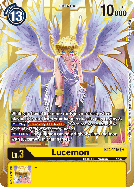 Lucemon [BT4-115] [Great Legend] | Cracking-Singles