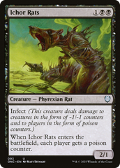 Ichor Rats [Phyrexia: All Will Be One Commander] | Cracking-Singles