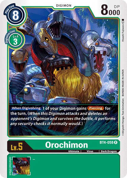 Orochimon [BT4-058] [Great Legend] | Cracking-Singles