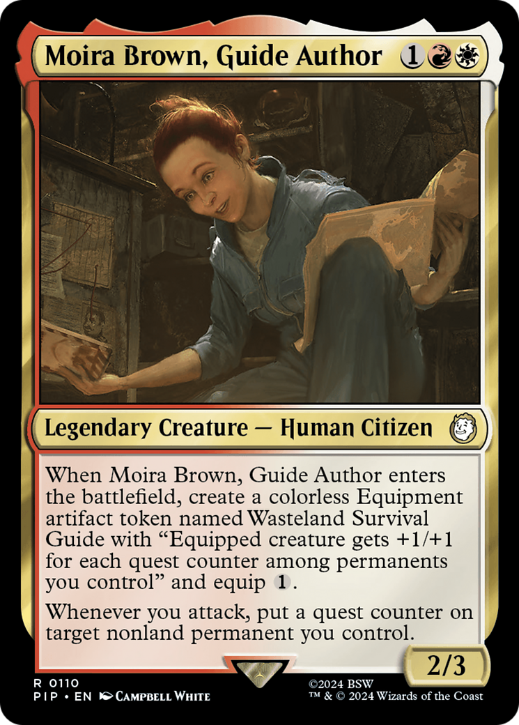 Moira Brown, Guide Author [Fallout] | Cracking-Singles