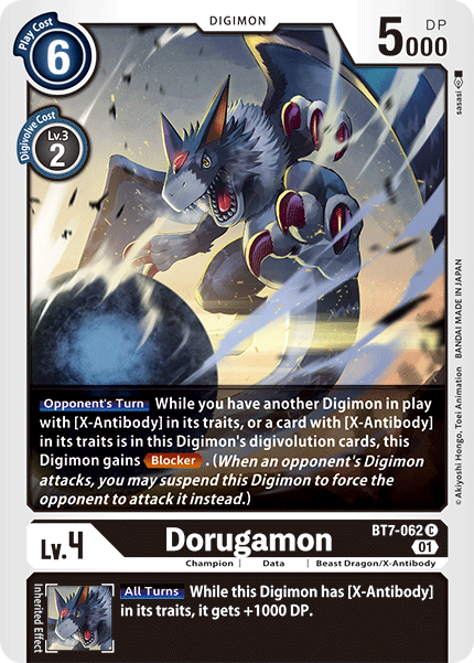 Dorugamon [BT7-062] [Next Adventure] | Cracking-Singles