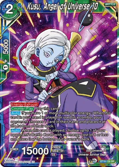 Kusu, Angel of Universe 10 (BT16-139) [Realm of the Gods] | Cracking-Singles