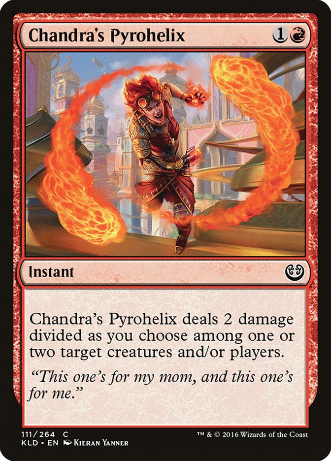 Chandra's Pyrohelix [Kaladesh] | Cracking-Singles