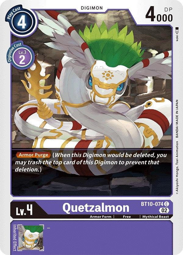 Quetzalmon [BT10-074] [Xros Encounter] | Cracking-Singles