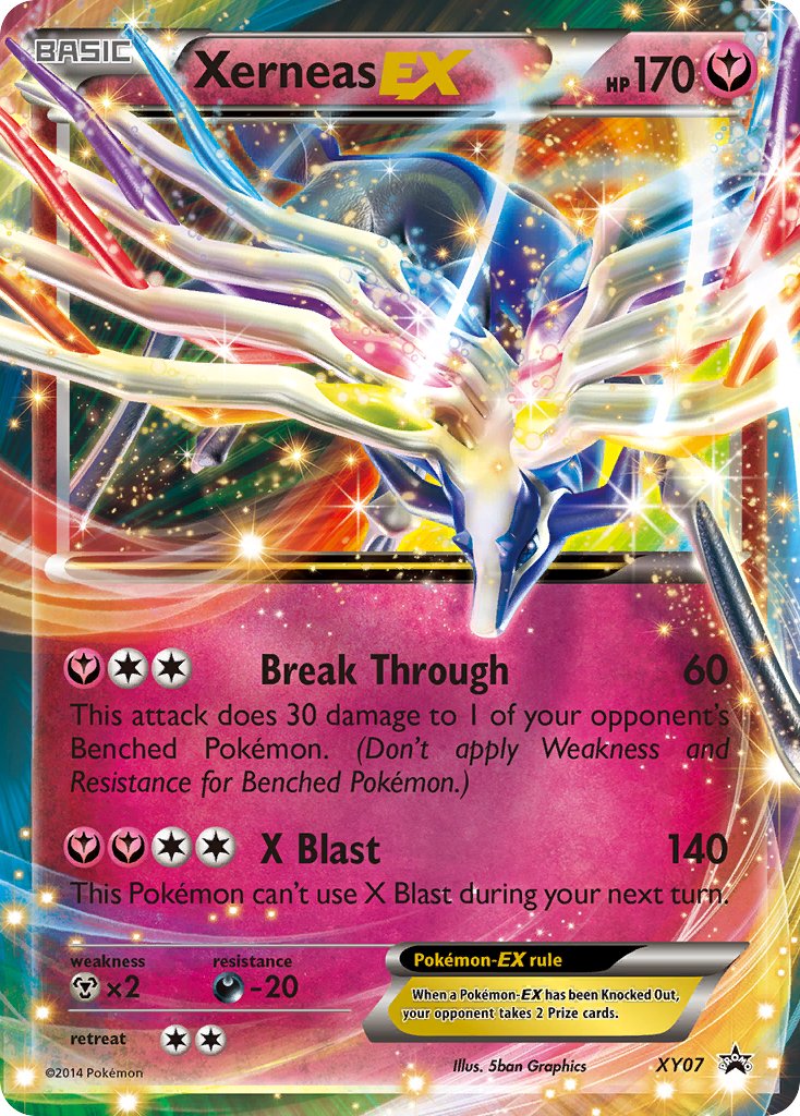 Xerneas EX (XY07) [XY: Black Star Promos] | Cracking-Singles