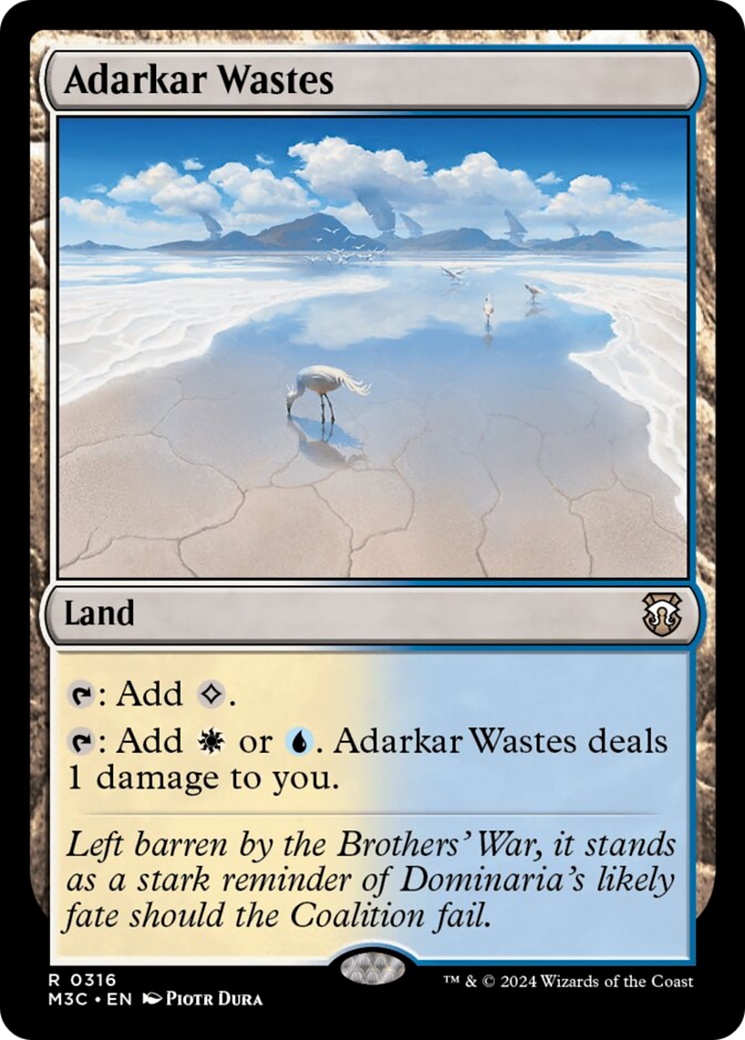 Adarkar Wastes [Modern Horizons 3 Commander] | Cracking-Singles