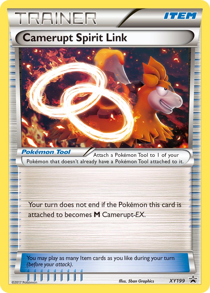 Camerupt Spirit Link (XY199) [XY: Black Star Promos] | Cracking-Singles