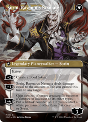 Sorin of House Markov // Sorin, Ravenous Neonate (Borderless) [Modern Horizons 3] | Cracking-Singles