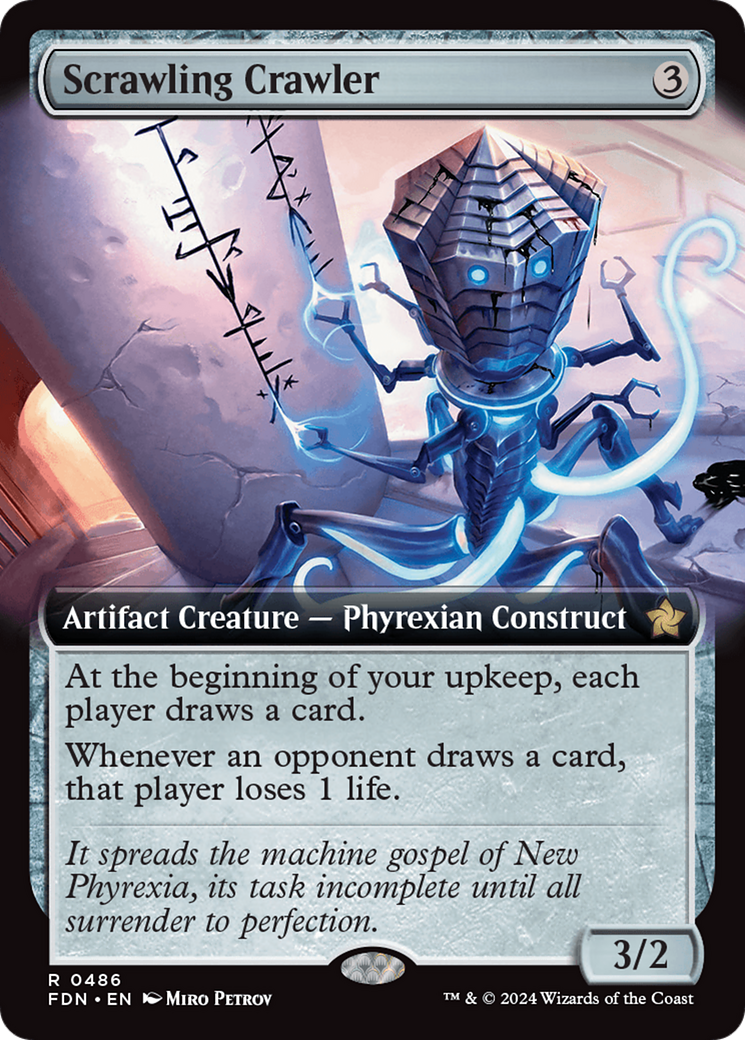 Scrawling Crawler (Extended Art) [Foundations] | Cracking-Singles