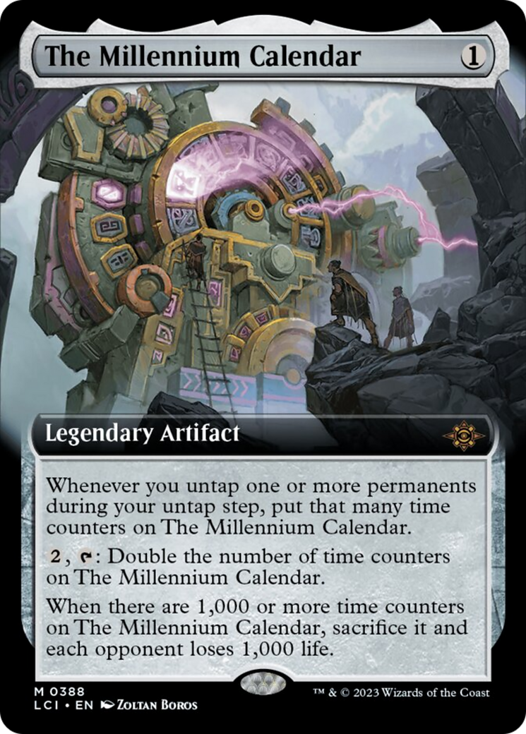 The Millennium Calendar (Extended Art) [The Lost Caverns of Ixalan] | Cracking-Singles