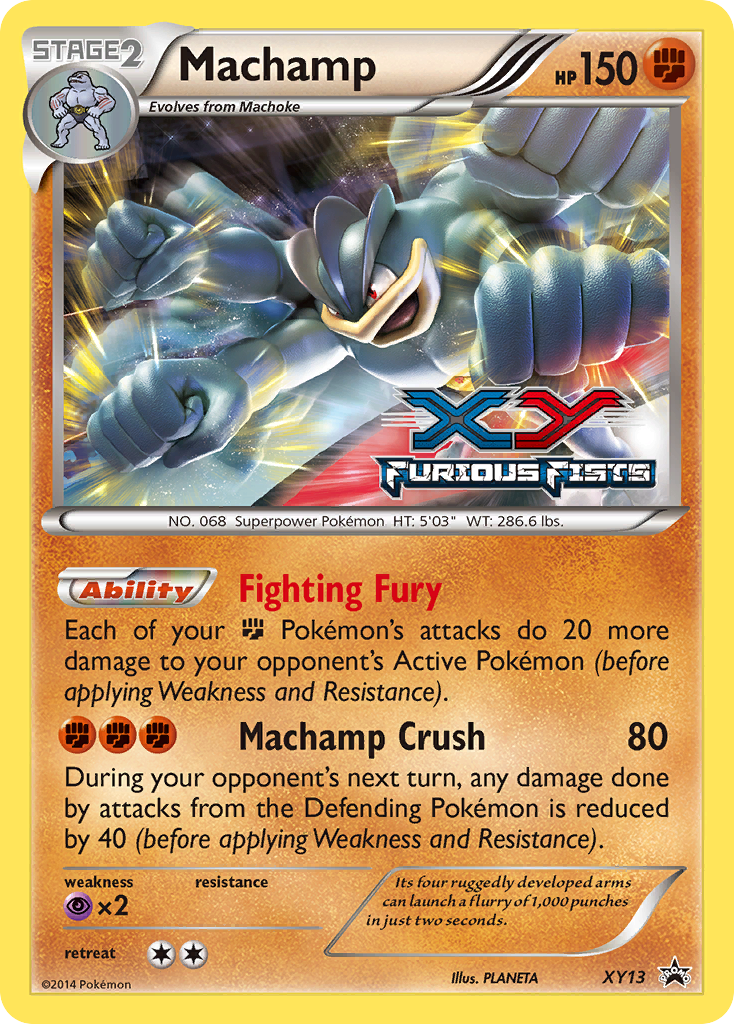 Machamp (XY13) [XY: Black Star Promos] | Cracking-Singles