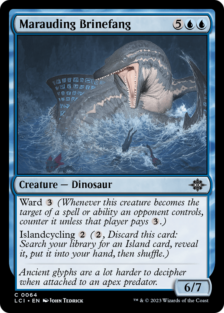 Marauding Brinefang [The Lost Caverns of Ixalan] | Cracking-Singles