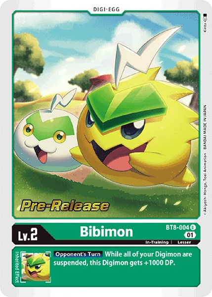 Bibimon [BT8-004] [New Awakening Pre-Release Cards] | Cracking-Singles