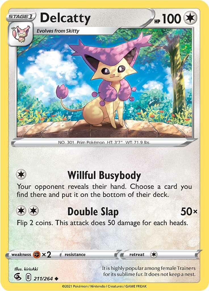 Delcatty (211/264) [Sword & Shield: Fusion Strike] | Cracking-Singles