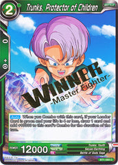 Trunks, Protector of Children (Winner Stamped) (BT1-069) [Tournament Promotion Cards] | Cracking-Singles