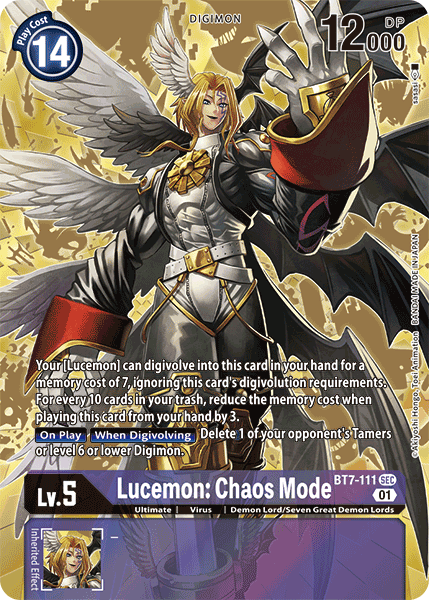 Lucemon: Chaos Mode [BT7-111] (Alternate Art) [Next Adventure] | Cracking-Singles