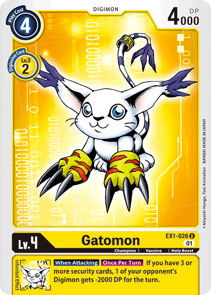 Gatomon [EX1-026] [Classic Collection] | Cracking-Singles