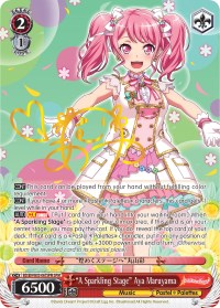 "A Sparkling Stage" Aya Maruyama (BD/EN-W03-067SPM SPM) [BanG Dream! Girls Band Party! MULTI LIVE] | Cracking-Singles