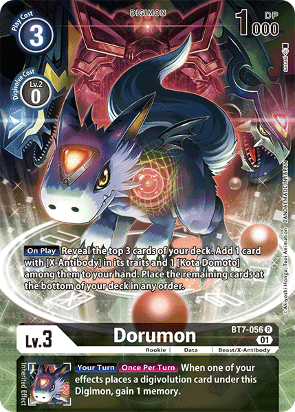 Dorumon [BT7-056] (Alternate Art) [Next Adventure] | Cracking-Singles