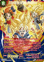 SS Son Goku, Pan, & SS Trunks, Galactic Explorers (SPR) (BT17-009) [Ultimate Squad] | Cracking-Singles