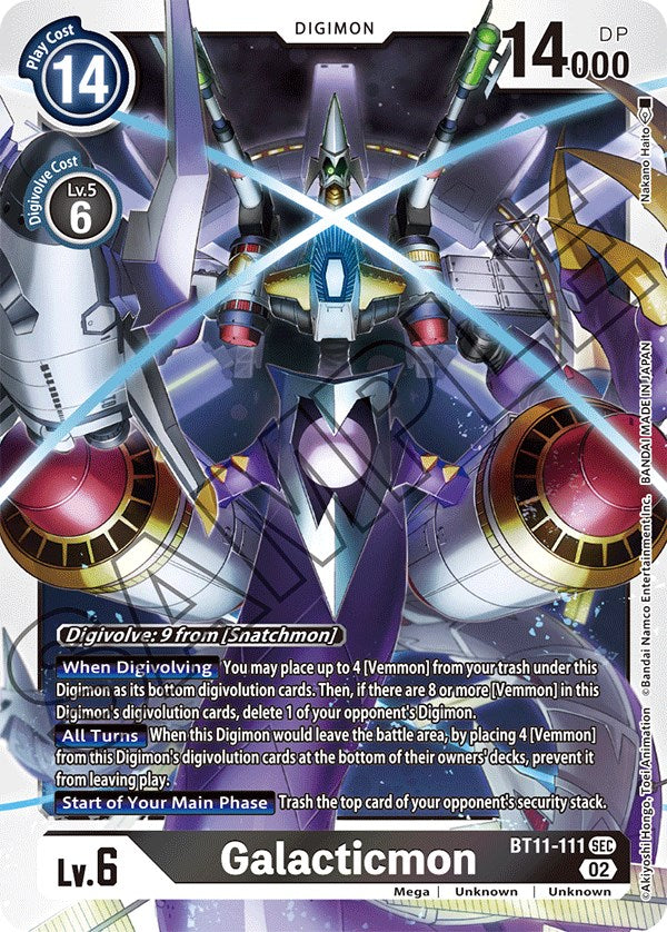 Galacticmon [BT11-111] [Dimensional Phase] | Cracking-Singles