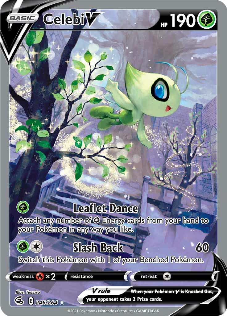 Celebi V (245/264) [Sword & Shield: Fusion Strike] | Cracking-Singles