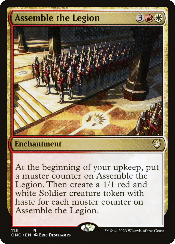 Assemble the Legion [Phyrexia: All Will Be One Commander] | Cracking-Singles