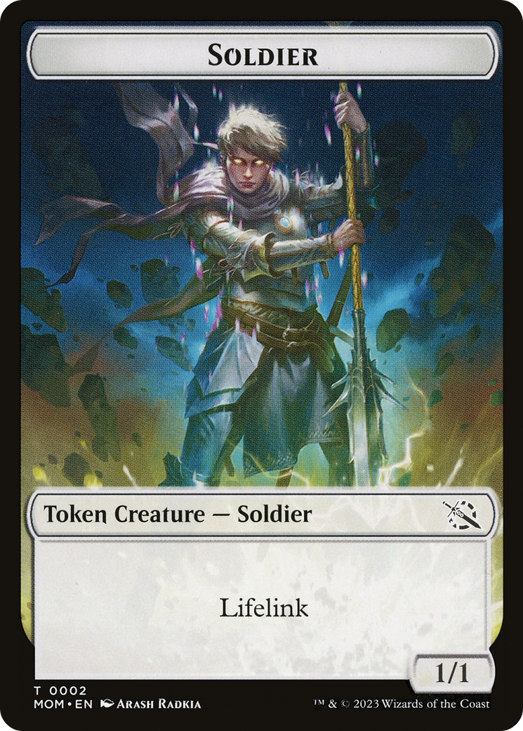 Soldier // Thopter Double-Sided Token [March of the Machine Tokens] | Cracking-Singles