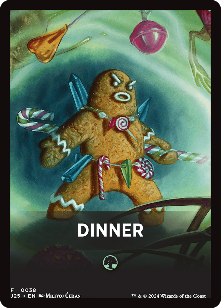 Dinner Theme Card [Foundations Jumpstart Front Cards] | Cracking-Singles