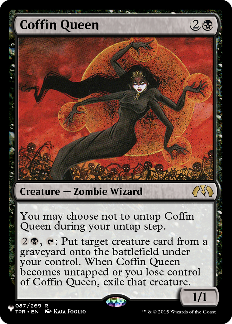 Coffin Queen [The List Reprints] | Cracking-Singles