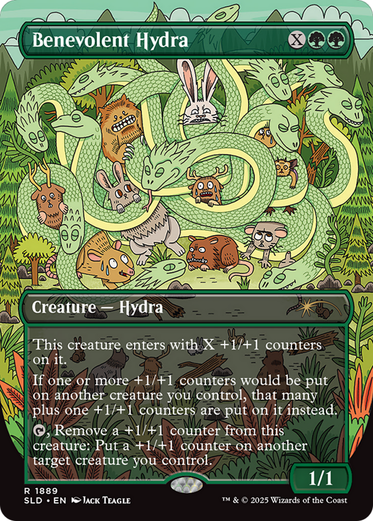 Benevolent Hydra (Rainbow Foil) [Secret Lair Drop Series] | Cracking-Singles